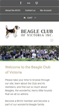 Mobile Screenshot of beagleclubvictoria.com